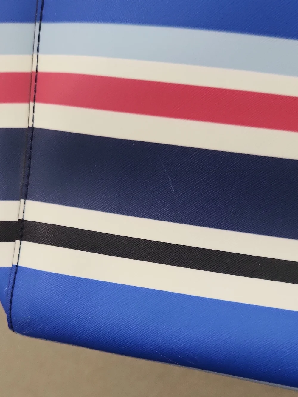 Kate Spade Kaylie Baby Bag Tote In Laurel Way Stripe